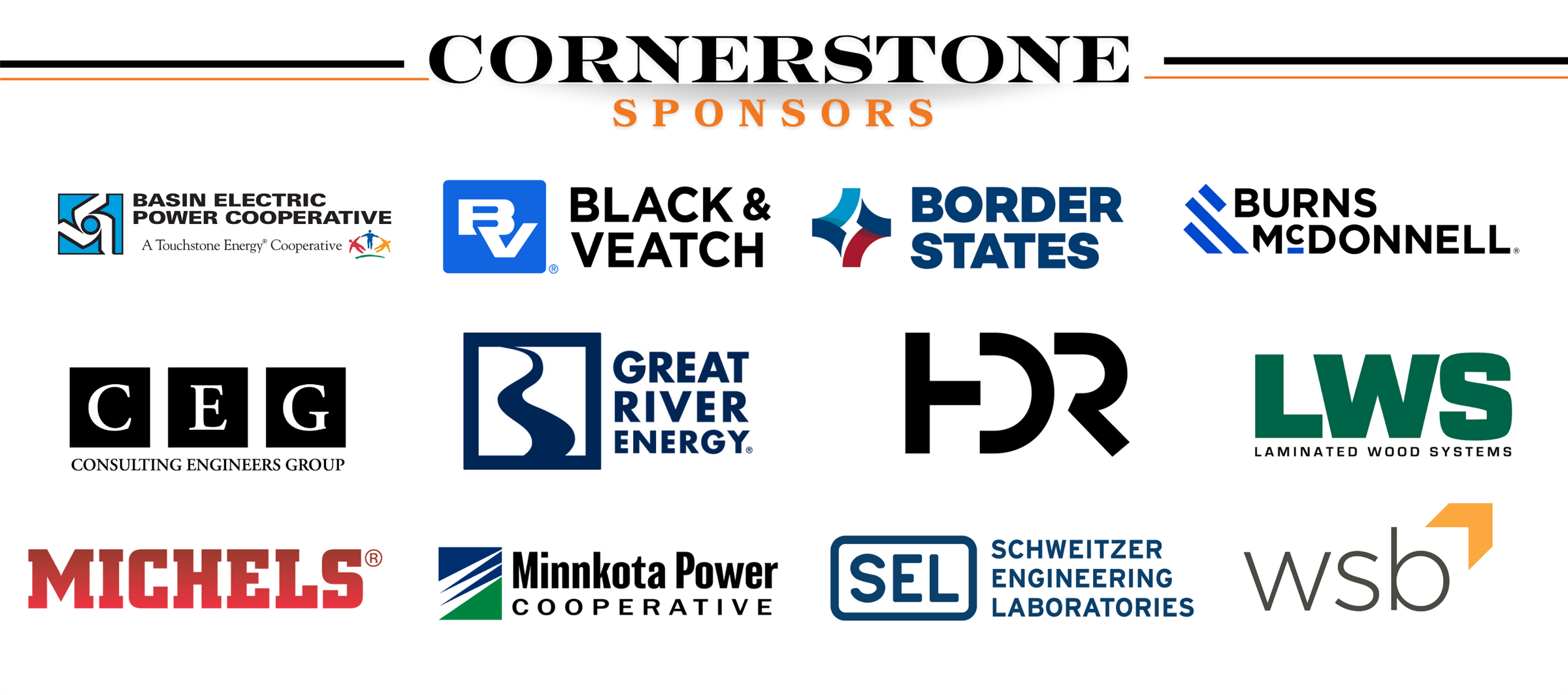 Cornerstone Sponsors